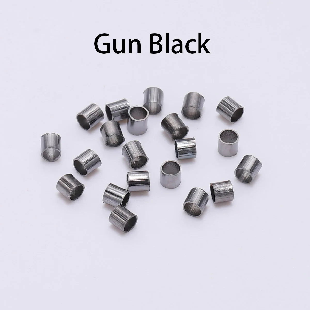150–500pcs Gold Copper Crimp Tube Beads 150–500pcs Gold Copper Crimp Tube Beads