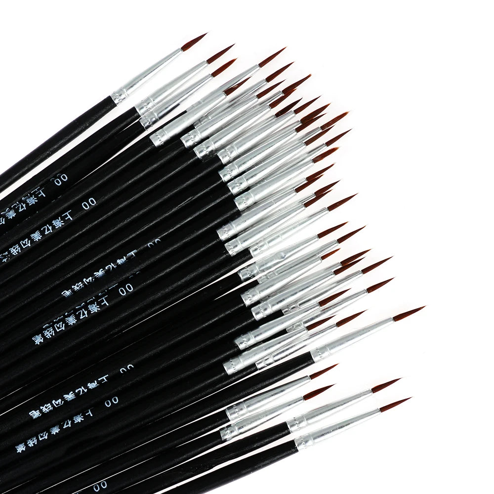 10pcs Fine Detail Paint Brush Set 10pcs Fine Detail Paint Brush Set