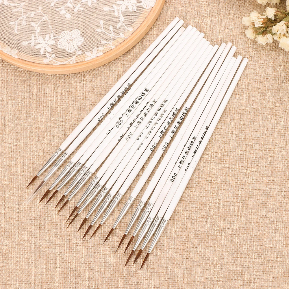 10pcs Fine Detail Paint Brush Set 10pcs Fine Detail Paint Brush Set