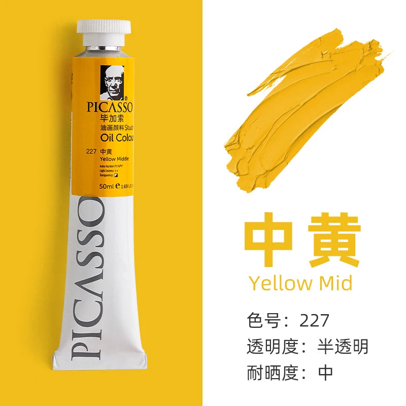 170ml LargeTubes Oil Paint Non-Toxic Excellent Tinting Strength 170ml LargeTubes Oil Paint Non-Toxic Excellent Tinting Strength