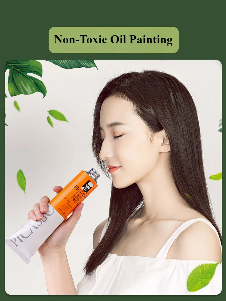 170ml LargeTubes Oil Paint Non-Toxic Excellent Tinting Strength 170ml LargeTubes Oil Paint Non-Toxic Excellent Tinting Strength