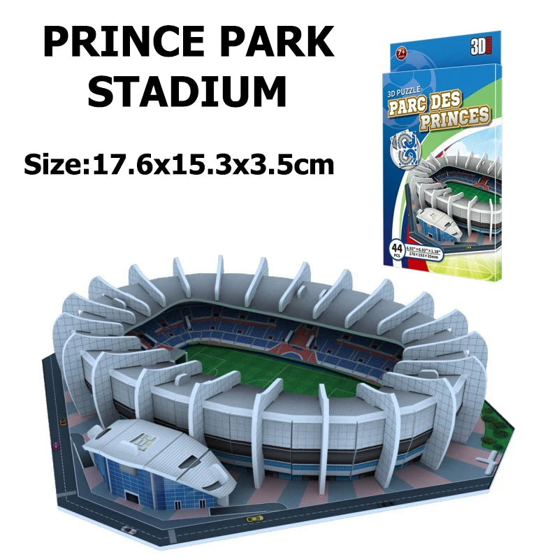 3D DIY Mini Football Stadium Puzzle – Model Building Kit for Fans & Kids 3D DIY Mini Football Stadium Puzzle – Model Building Kit for Fans & Kids