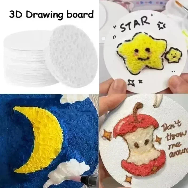 3D Magic Drawing Paper – 10/100 Pcs for Kids’ DIY Art 3D Magic Drawing Paper – 10/100 Pcs for Kids’ DIY Art