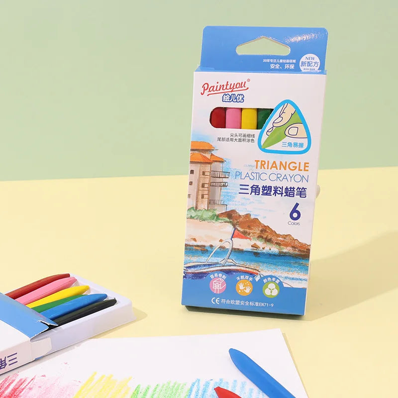 Washable Plastic Crayons – 12/18/24/36 Colors Washable Plastic Crayons – 12/18/24/36 Colors