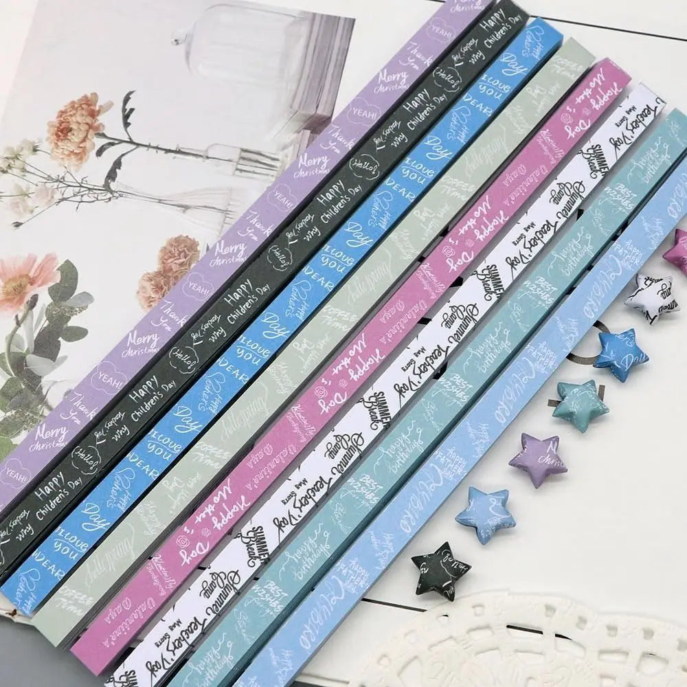 540 Sheets Origami Lucky Star Paper Strips 540 Sheets Origami Lucky Star Paper Strips