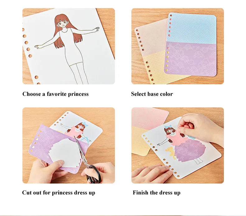 DIY Princess Poking Painting Craft Kit DIY Princess Poking Painting Craft Kit