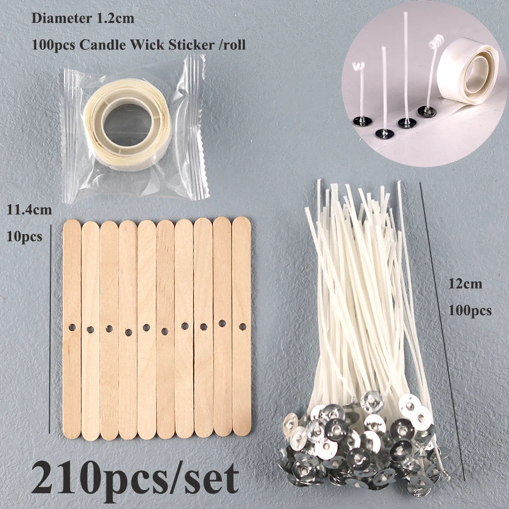 Pre-Waxed Cotton Candle Wicks – 2.6–20cm with Sustainer Tabs (Smokeless) Pre-Waxed Cotton Candle Wicks – 2.6–20cm with Sustainer Tabs (Smokeless)