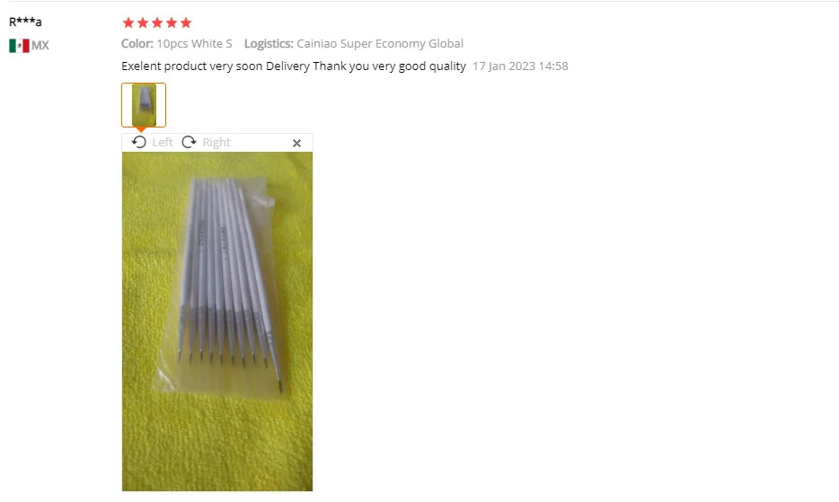 10pcs Fine Detail Paint Brush Set 10pcs Fine Detail Paint Brush Set