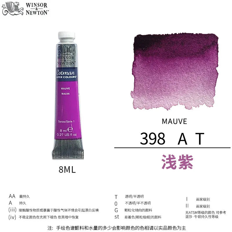 Winsor & Newton Cotman Watercolor – 8ml Artist Tube Winsor & Newton Cotman Watercolor – 8ml Artist Tube