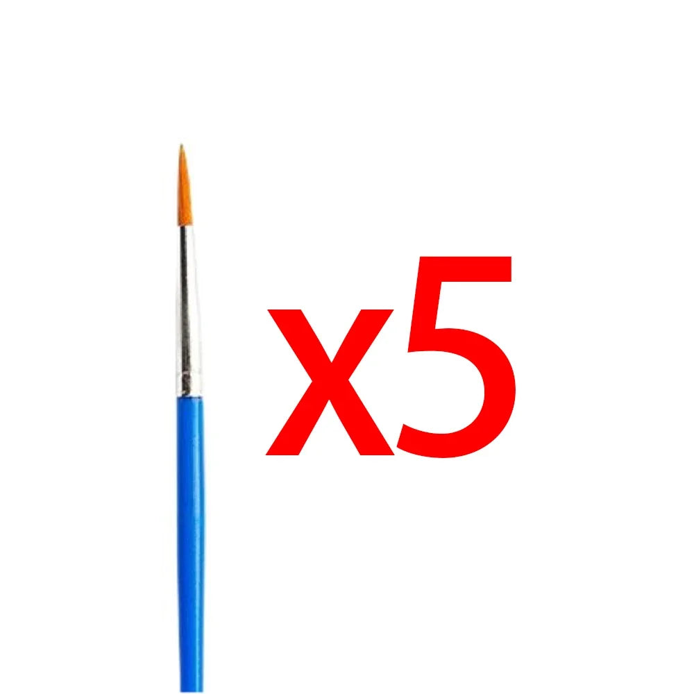 Kids’ Paint Brush Set – 5 to 200pcs, Flat/Round/Pointed Tips Kids’ Paint Brush Set – 5 to 200pcs, Flat/Round/Pointed Tips