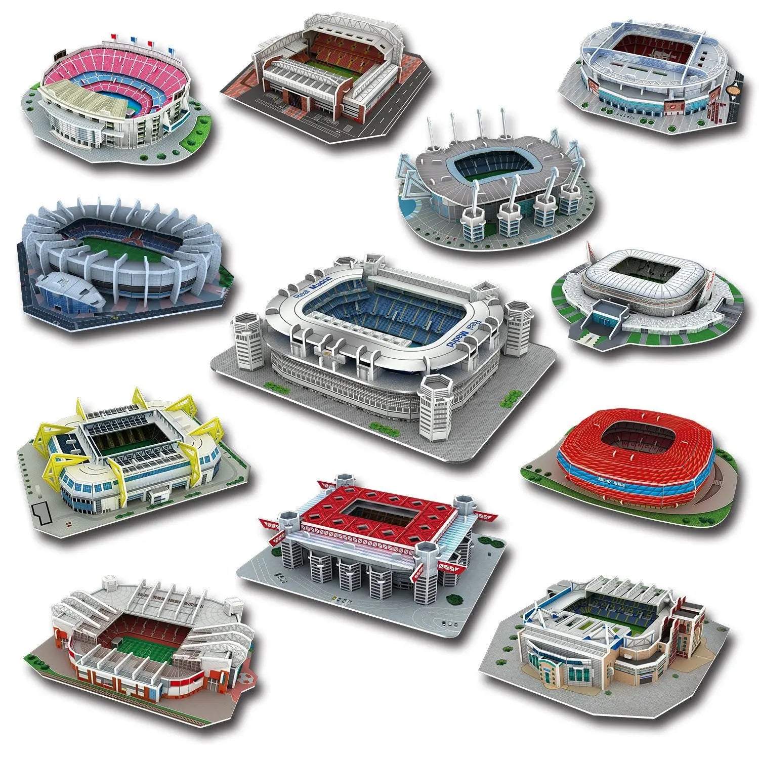 3D DIY Mini Football Stadium Puzzle – Model Building Kit for Fans & Kids 3D DIY Mini Football Stadium Puzzle – Model Building Kit for Fans & Kids