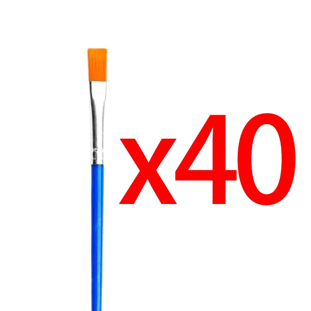 Kids’ Paint Brush Set – 5 to 200pcs, Flat/Round/Pointed Tips Kids’ Paint Brush Set – 5 to 200pcs, Flat/Round/Pointed Tips