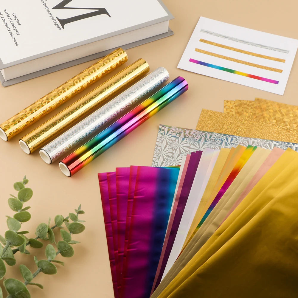 5m Toner Reactive Heat-Activated Foil for Hot Stamping 5m Toner Reactive Heat-Activated Foil for Hot Stamping