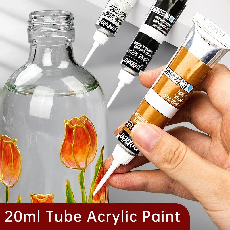 PEBEO Studio Acrylic Paint – 20 ml Waterproof Tube for Wood/Canvas/Fabric and Glass PEBEO Studio Acrylic Paint – 20 ml Waterproof Tube for Wood/Canvas/Fabric and Glass
