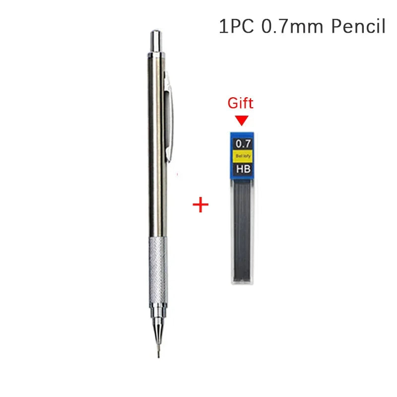 Full Metal Mechanical Pencil Set – 0.3 to 2.0mm Full Metal Mechanical Pencil Set – 0.3 to 2.0mm