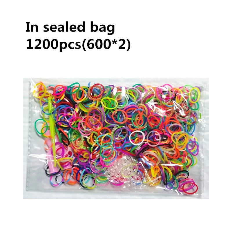 Colorful Loom Bands DIY Bracelet Kit Colorful Loom Bands DIY Bracelet Kit