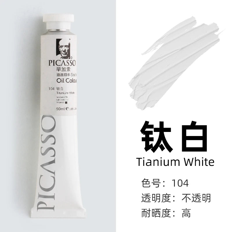170ml LargeTubes Oil Paint Non-Toxic Excellent Tinting Strength 170ml LargeTubes Oil Paint Non-Toxic Excellent Tinting Strength