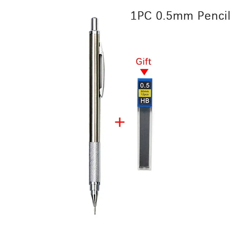 Full Metal Mechanical Pencil Set – 0.3 to 2.0mm Full Metal Mechanical Pencil Set – 0.3 to 2.0mm