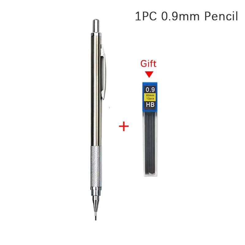 Full Metal Mechanical Pencil Set – 0.3 to 2.0mm Full Metal Mechanical Pencil Set – 0.3 to 2.0mm