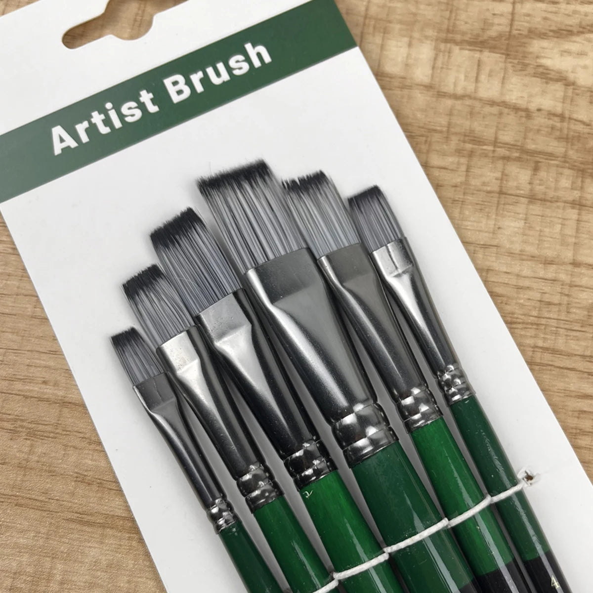 Yutiars 6pc Artist Paint Brush Set – Nylon Brushes for Watercolor, Acrylic & Oil Yutiars 6pc Artist Paint Brush Set – Nylon Brushes for Watercolor, Acrylic & Oil