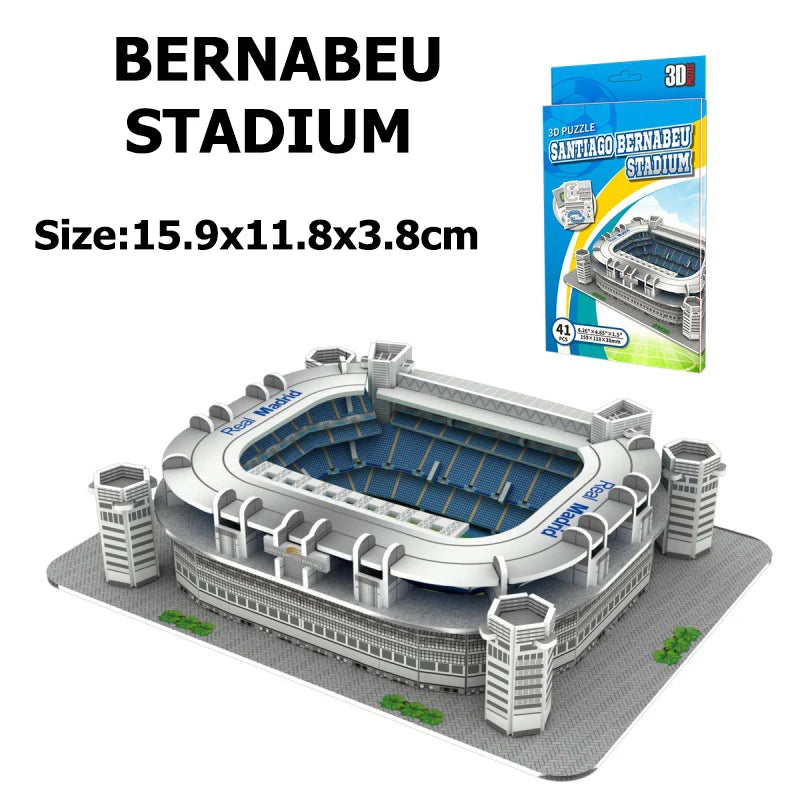 3D DIY Mini Football Stadium Puzzle – Model Building Kit for Fans & Kids 3D DIY Mini Football Stadium Puzzle – Model Building Kit for Fans & Kids