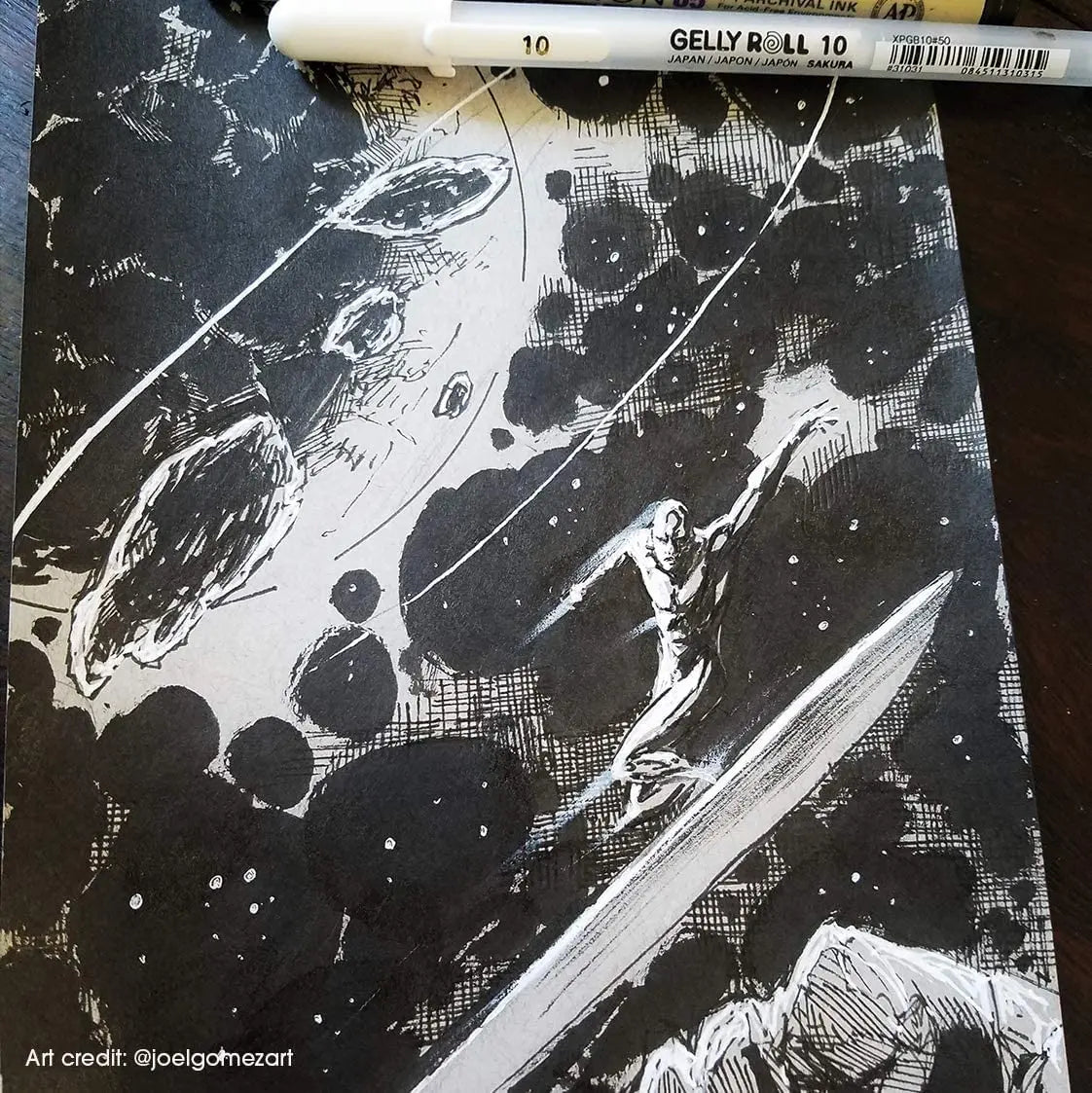 SAKURA Gelly Roll White Gel Pens SAKURA Gelly Roll White Gel Pens