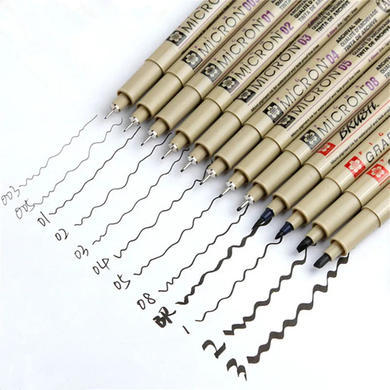 Sakura Pigma Micron Fineliner – Black Ink (1pc) Sakura Pigma Micron Fineliner – Black Ink (1pc)