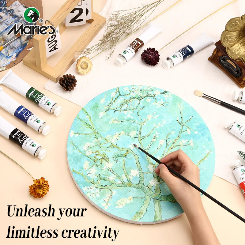 Marie's 50ml Professional Oil Paint – Rich Pigments for Artists & Beginners Marie's 50ml Professional Oil Paint – Rich Pigments for Artists & Beginners