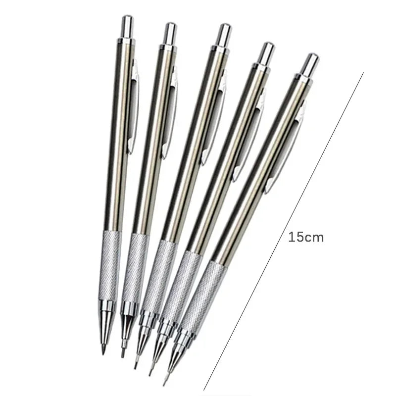 Full Metal Mechanical Pencil Set – 0.3 to 2.0mm Full Metal Mechanical Pencil Set – 0.3 to 2.0mm