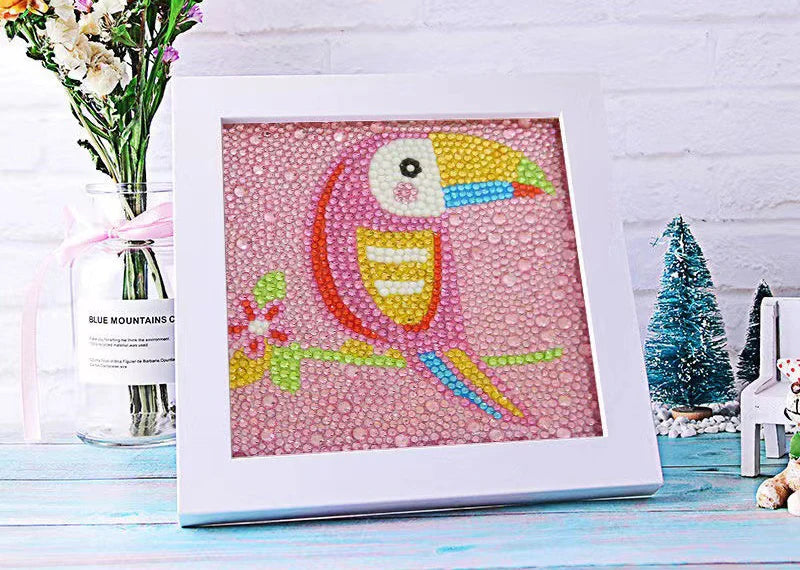 Kids 5D Diamond Art Painting Kit – Animal Design Kids 5D Diamond Art Painting Kit – Animal Design