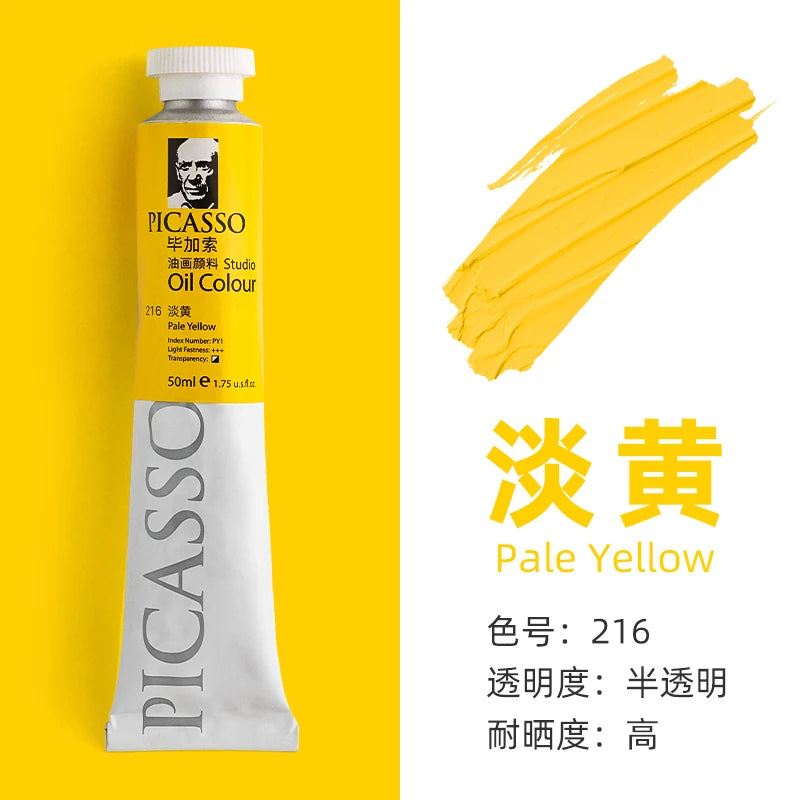 170ml LargeTubes Oil Paint Non-Toxic Excellent Tinting Strength 170ml LargeTubes Oil Paint Non-Toxic Excellent Tinting Strength
