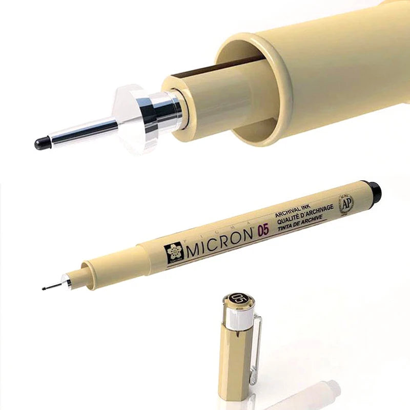 Sakura Pigma Micron Fineliner – Black Ink (1pc) Sakura Pigma Micron Fineliner – Black Ink (1pc)