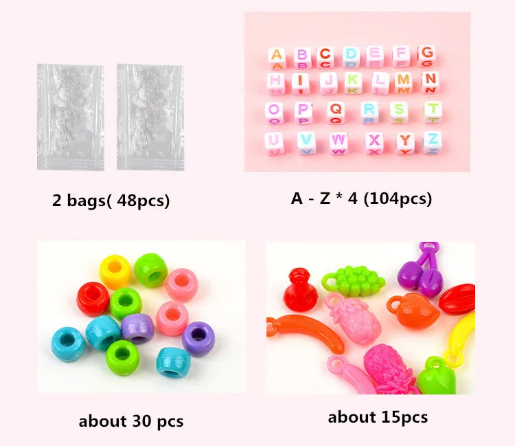 Colorful Loom Bands DIY Bracelet Kit Colorful Loom Bands DIY Bracelet Kit