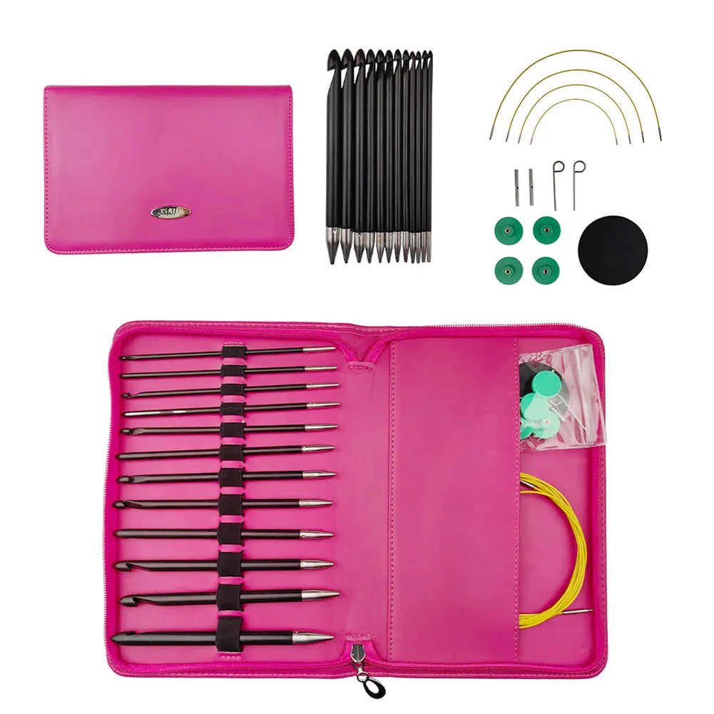 Interchangeable Knitting & Crochet Needle Set Interchangeable Knitting & Crochet Needle Set