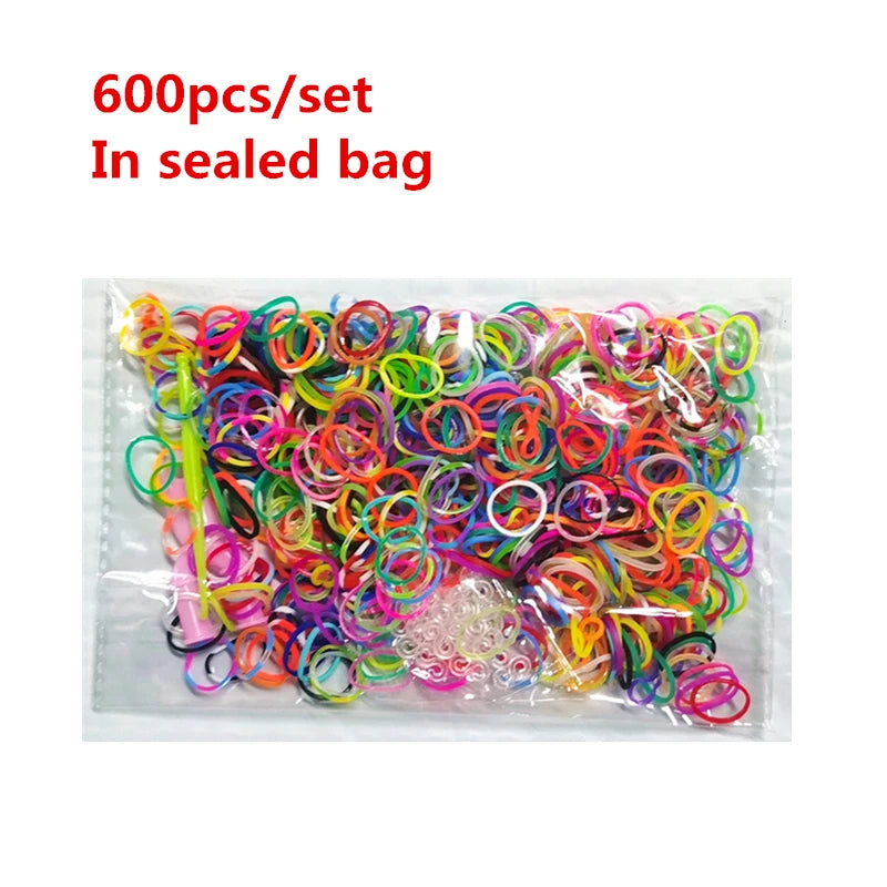 Colorful Loom Bands DIY Bracelet Kit Colorful Loom Bands DIY Bracelet Kit