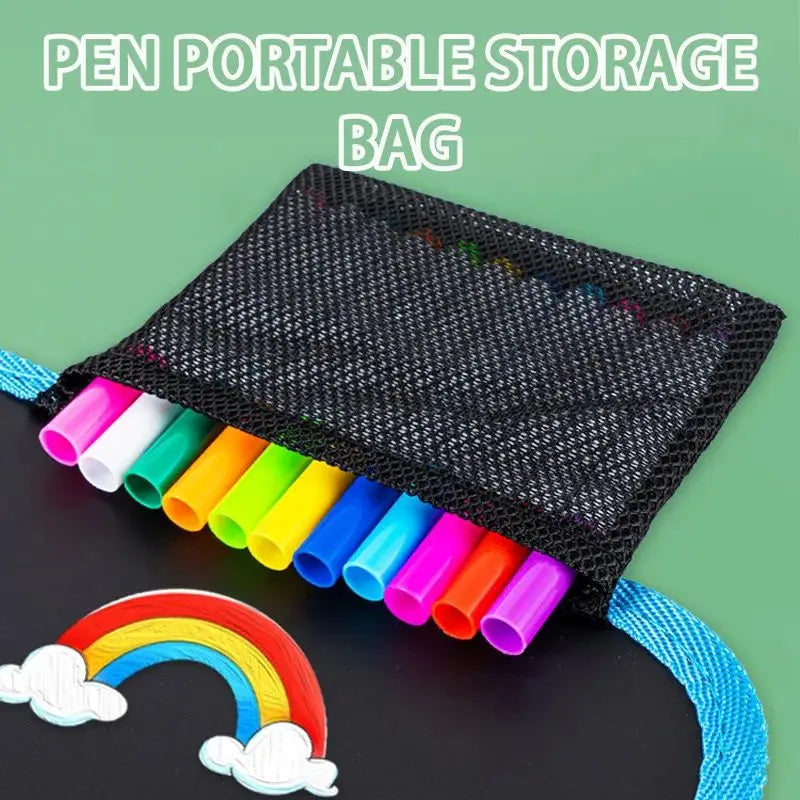 Reusable Doodle Book – 12 Pen Drawing Pad for Kids Reusable Doodle Book – 12 Pen Drawing Pad for Kids