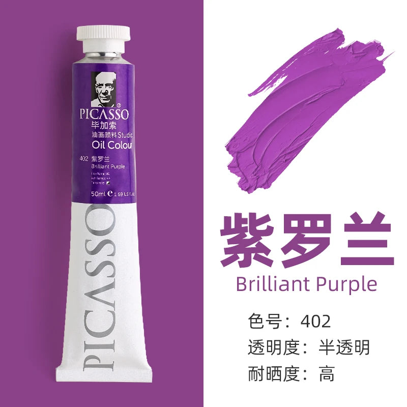 170ml LargeTubes Oil Paint Non-Toxic Excellent Tinting Strength 170ml LargeTubes Oil Paint Non-Toxic Excellent Tinting Strength