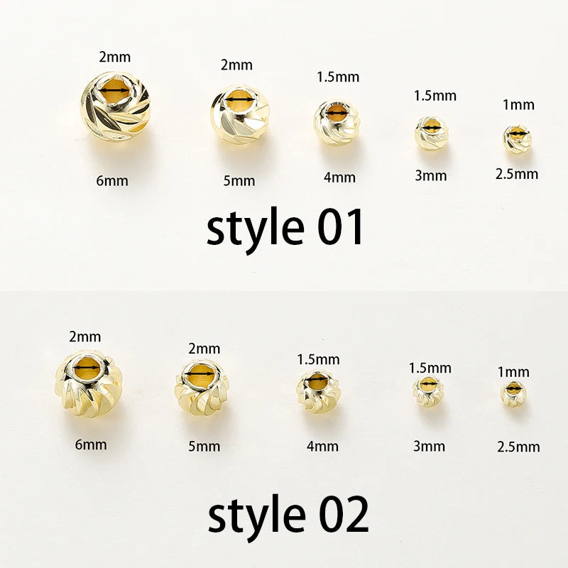 20pcs 18K Gold Plated Flower Spacer Beads 20pcs 18K Gold Plated Flower Spacer Beads