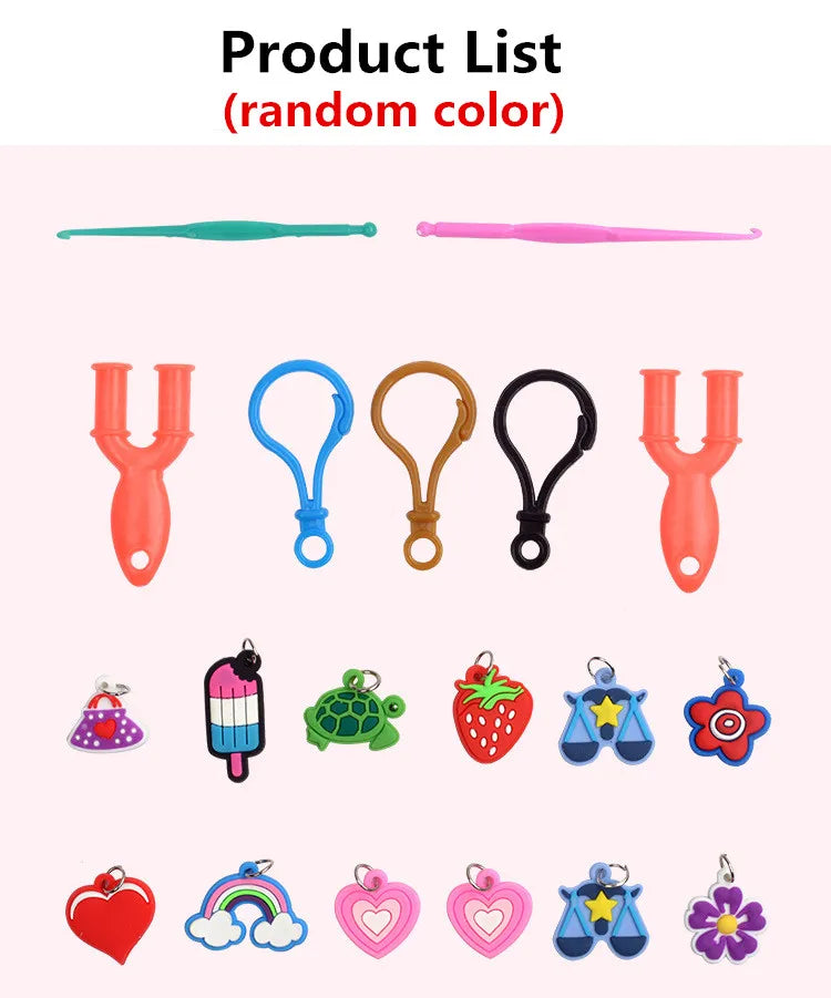 Colorful Loom Bands DIY Bracelet Kit Colorful Loom Bands DIY Bracelet Kit