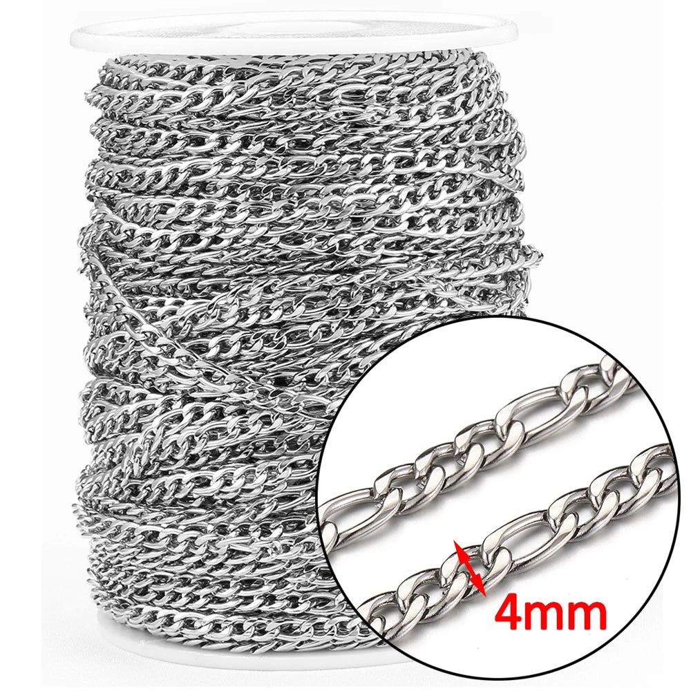 2m No-Fade Stainless Steel Chain – Gold Beaded Chain for DIY Jewelry 2m No-Fade Stainless Steel Chain – Gold Beaded Chain for DIY Jewelry