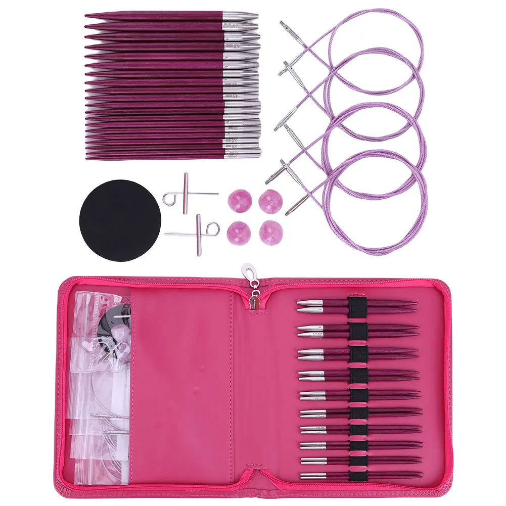 Interchangeable Knitting & Crochet Needle Set Interchangeable Knitting & Crochet Needle Set