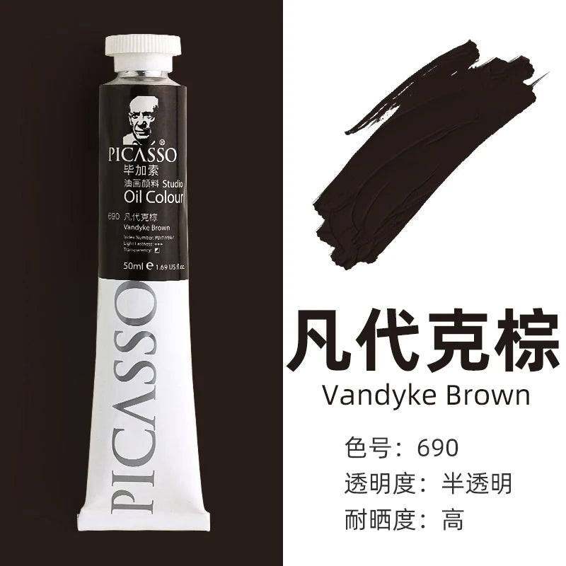 170ml LargeTubes Oil Paint Non-Toxic Excellent Tinting Strength 170ml LargeTubes Oil Paint Non-Toxic Excellent Tinting Strength