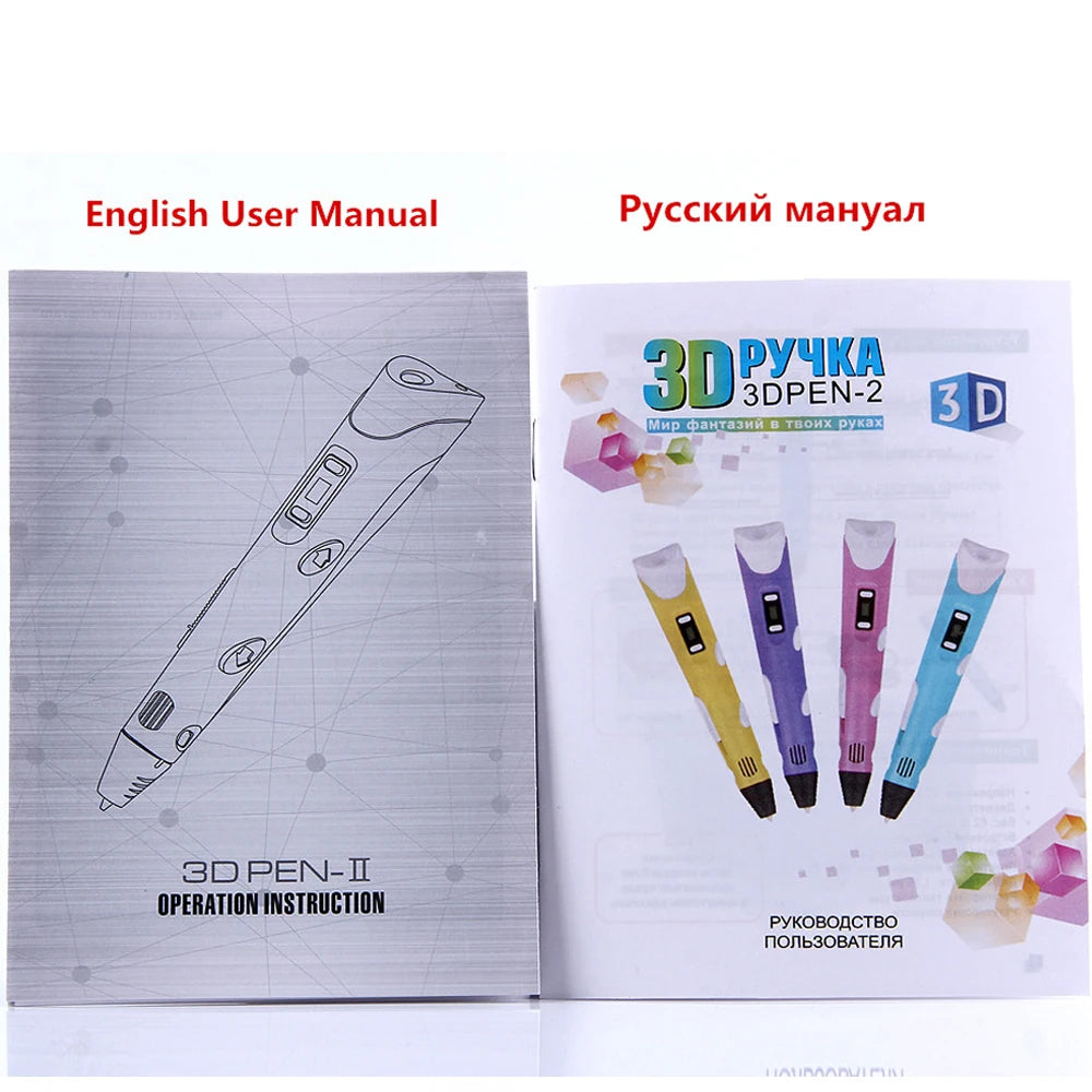 3D Printing Pen with PLA Filament & Case 3D Printing Pen with PLA Filament & Case