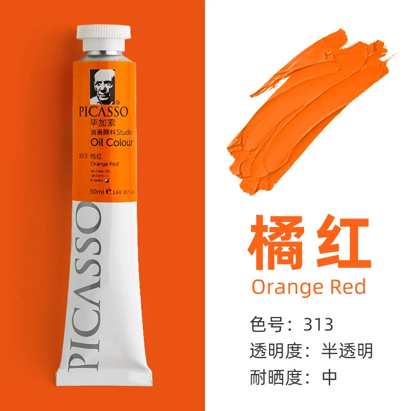 170ml LargeTubes Oil Paint Non-Toxic Excellent Tinting Strength 170ml LargeTubes Oil Paint Non-Toxic Excellent Tinting Strength