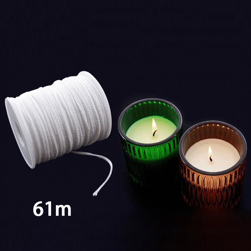 120pcs Waxed Cotton Candle Wicks with Stand – DIY Candle Making Supplies 120pcs Waxed Cotton Candle Wicks with Stand – DIY Candle Making Supplies