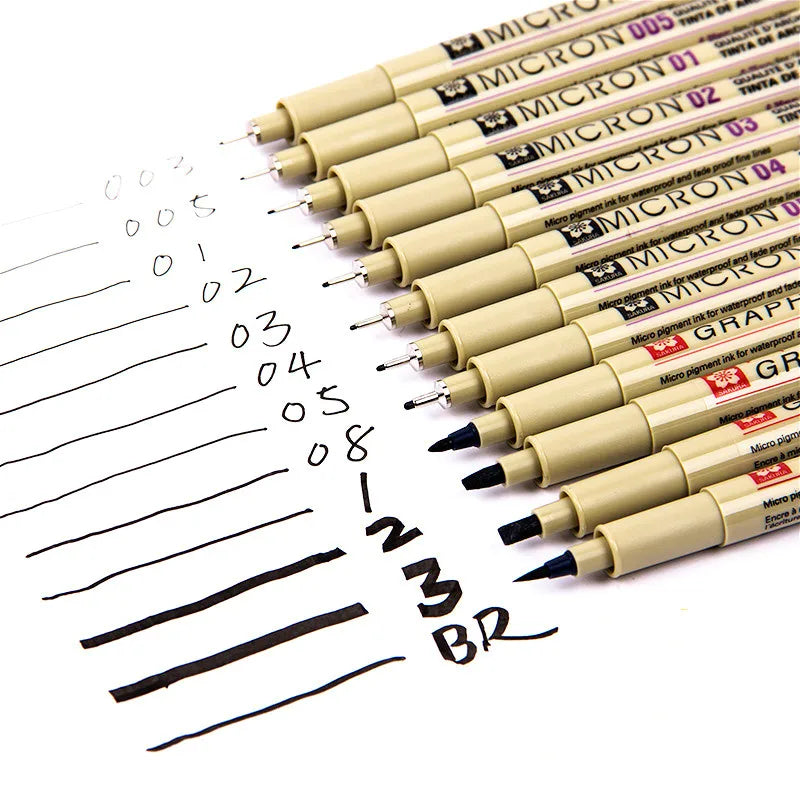 Sakura Pigma Micron Fineliner – Black Ink (1pc) Sakura Pigma Micron Fineliner – Black Ink (1pc)