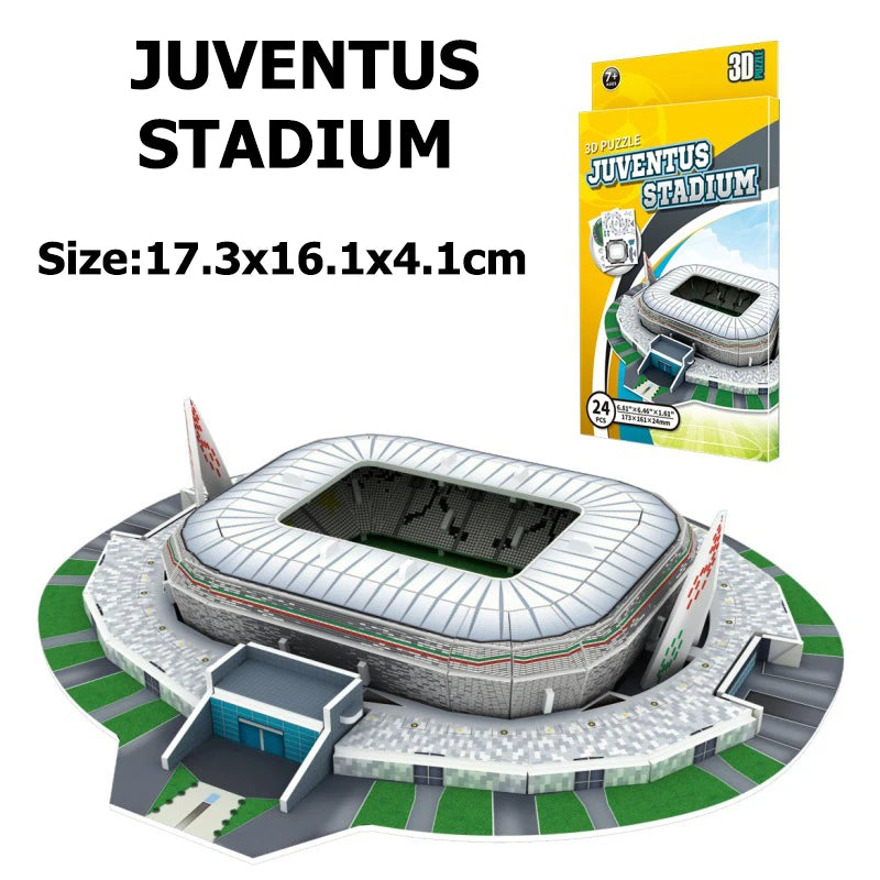 3D DIY Mini Football Stadium Puzzle – Model Building Kit for Fans & Kids 3D DIY Mini Football Stadium Puzzle – Model Building Kit for Fans & Kids