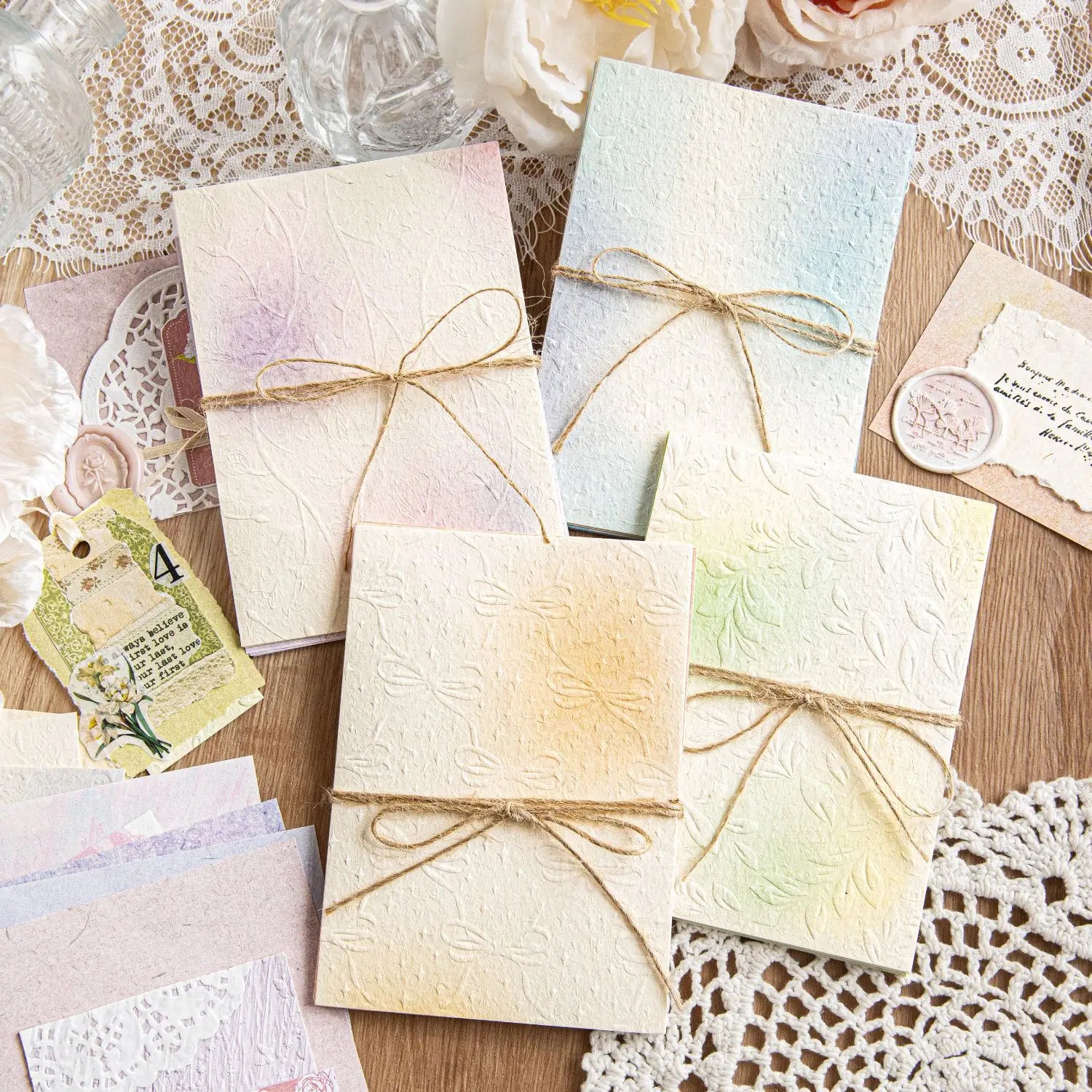 23 Sheets Color Gradation Blush Paper for Scrapbooking 23 Sheets Color Gradation Blush Paper for Scrapbooking