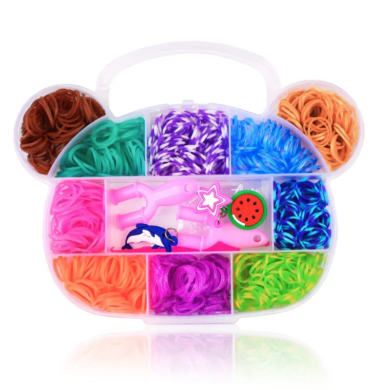 Colorful Loom Bands DIY Bracelet Kit Colorful Loom Bands DIY Bracelet Kit