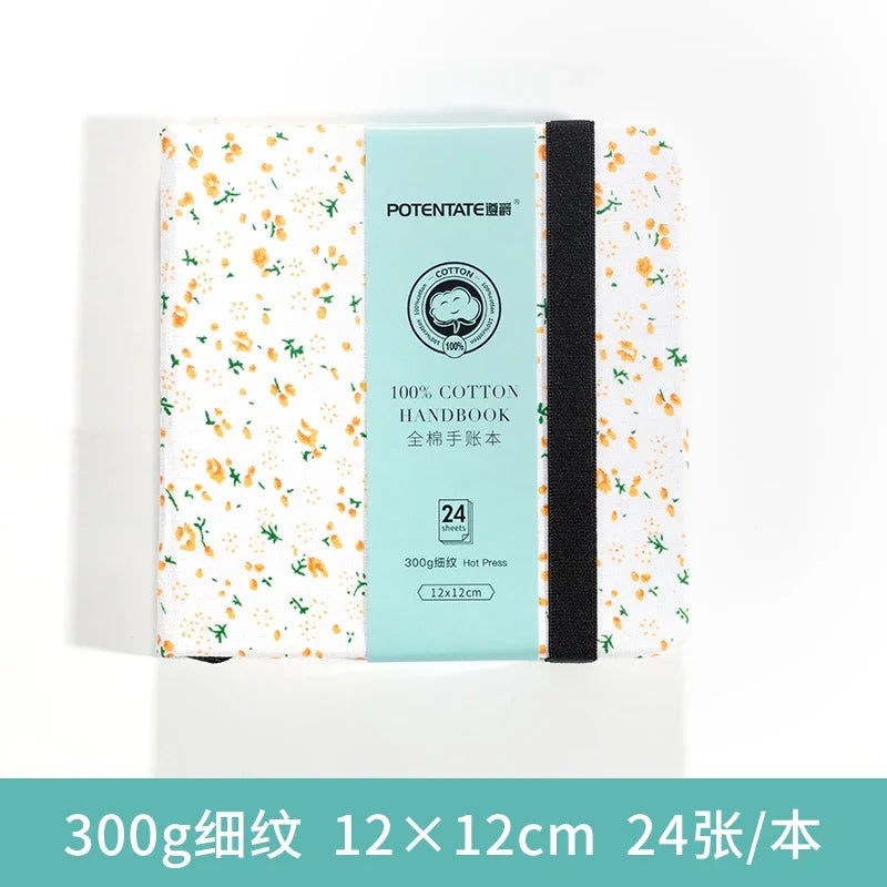 POTENTATE 100% Cotton Watercolor Paper Book – 12cm x 12cm POTENTATE 100% Cotton Watercolor Paper Book – 12cm x 12cm